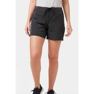 Helly Hansen Womens HP 6" Board Shorts Gray Size Small Quick Dry UPF Swim Active